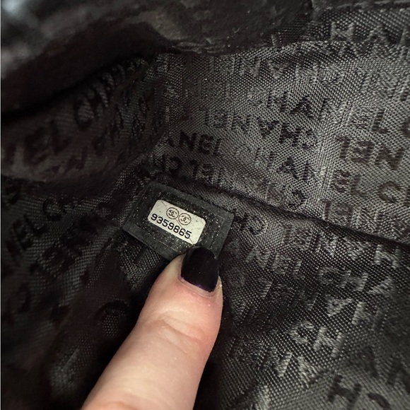 Chanel Black Satin Chocolate Bar Half Flip Mini - Picture 7 of 8